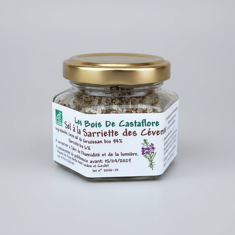 |BIO| - Sel aromatisé à la Sarriette