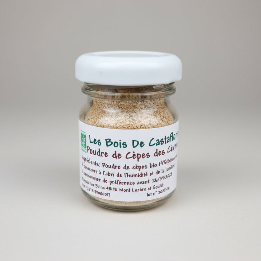 |BIO| - Poudre de Cèpes