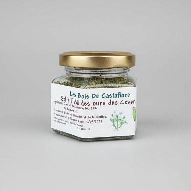 Sel aromatisé à l'ail des ours