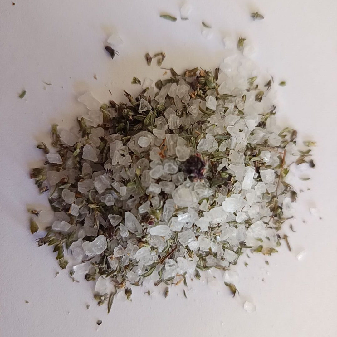 Sel aromatisé à la fleur de thym